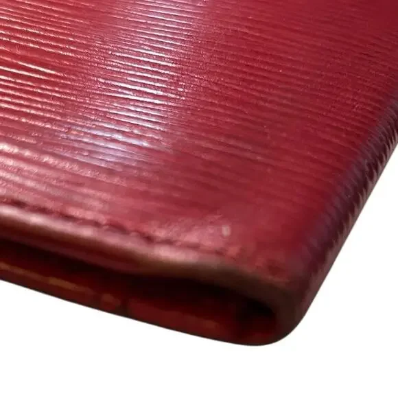 Louis Vuitton Epi Card Case Red Holder - Picture 9 of 16